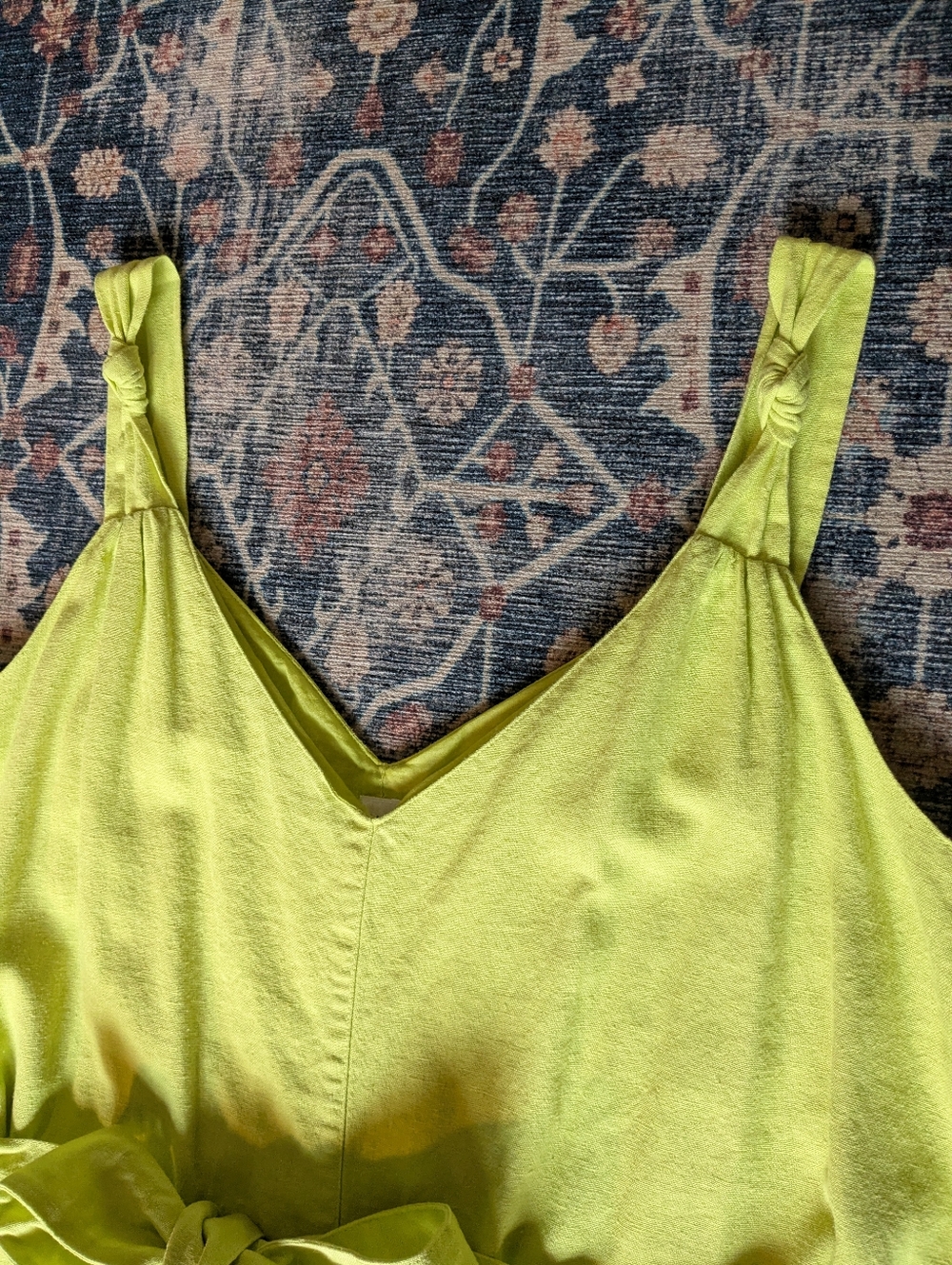 Gap Lime Green Midi Dress - Picture 9 of 9